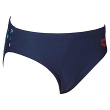 Load image into Gallery viewer, ONLY SIZE 26 - BOYS&#39; SUBMARINE BRIEF - NAVY - OntarioSwimHub

