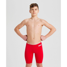 Load image into Gallery viewer, arena-boys-team-swim-jammer-solid-red-white-004772-450-ontario-swim-hub-5

