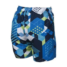 Load image into Gallery viewer, JUNIOR CUBES BOXER SWIM SHORTS - OntarioSwimHub
