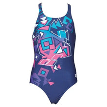 Load image into Gallery viewer, ONLY SIZE 26 - GIRLS&#39; BRICKS ONE-PIECE SWIMSUIT - OntarioSwimHub
