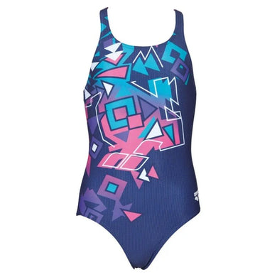 ONLY SIZE 26 - GIRLS' BRICKS ONE-PIECE SWIMSUIT - OntarioSwimHub