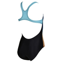 Load image into Gallery viewer, arena-girls-bright-hues-print-swim-pro-back-one-piece-swimsuit-black-martinica-005088-580-ontario-swim-hub-3
