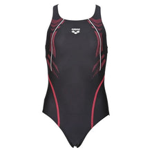 Load image into Gallery viewer, ONLY SIZE 26 - GIRLS&#39; ENERGY ONE-PIECE SWIMSUIT - BLACK - OntarioSwimHub
