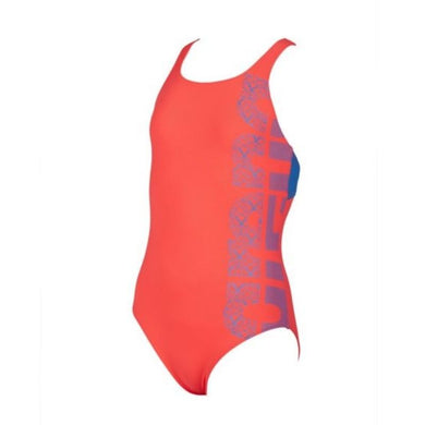 GIRLS' EQUILIBRIUM ONE-PIECE SWIMSUIT - SHINY PINK - OntarioSwimHub