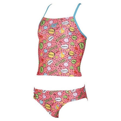 ONLY SIZE 26 - GIRLS' FANTASY TWO-PIECE TANKINI SWIMSUIT - OntarioSwimHub