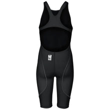 Load image into Gallery viewer, arena Race Suit for Girls in Black - Girls’ Powerskin ST 2.0 Full Body Short Leg Open Back Kneeskin back
