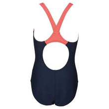 Load image into Gallery viewer, ONLY SIZE 26 - GIRLS&#39; REN ONE-PIECE SWIMSUIT - NAVY/PINK - OntarioSwimHub
