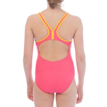 Load image into Gallery viewer, ONLY SIZE 26 - GIRLS&#39; SCRATCHY ONE-PIECE SWIMSUIT - PINK - OntarioSwimHub
