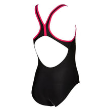 Load image into Gallery viewer, ONLY SIZE 26 - GIRLS&#39; SCRATCHY ONE-PIECE SWIMSUIT - BLACK - OntarioSwimHub
