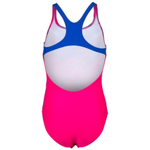 Load image into Gallery viewer, arena-girls-shading-swimsuit-swim-pro-freak-rose-neon-blue-005114-800-ontario-swim-hub-3
