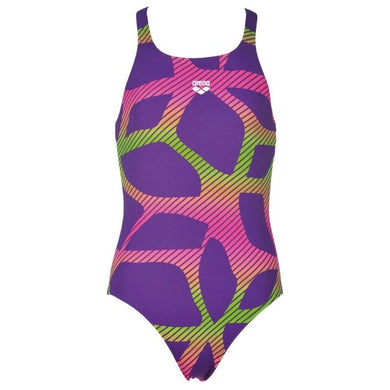 GIRLS' SPIDER ONE-PIECE SWIMSUIT - OntarioSwimHub