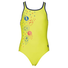 Load image into Gallery viewer, ONLY SIZE 26 - GIRLS&#39; SUBMARINE ONE-PIECE SWIMSUIT - YELLOW - OntarioSwimHub

