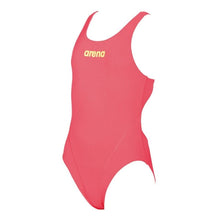 Load image into Gallery viewer, ONLY SIZE 26 - GIRLS&#39; SOLID SWIM TECH ONE-PIECE SWIMSUIT - FLUO RED - OntarioSwimHub
