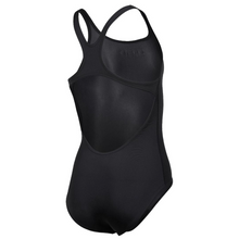 Load image into Gallery viewer, arena-girls-team-swimsuit-swim-pro-solid-black-white-005755-550-ontario-swim-hub-3

