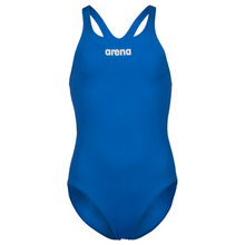 Load image into Gallery viewer, arena-girls-team-swimsuit-swim-pro-solid-royal-white-005755-720-ontario-swim-hub-2
