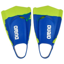 Load image into Gallery viewer, LIMITED EDITION POWERFIN PRO FED SWIM FINS - NAVY/FLUO GREEN - OntarioSwimHub
