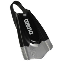 Load image into Gallery viewer, LIMITED EDITION POWERFIN PRO SWIM FINS - BLACK/SILVER - OntarioSwimHub
