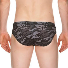 Load image into Gallery viewer, ONLY SIZE 34 - MEN&#39;S BAHAMAS BRIEF - BLACK - OntarioSwimHub
