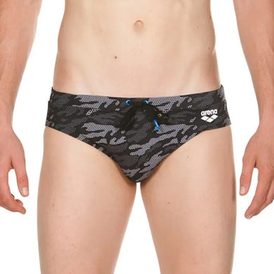 ONLY SIZE 34 - MEN'S BAHAMAS BRIEF - BLACK - OntarioSwimHub