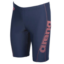 Load image into Gallery viewer,     arena-mens-byor-evo-jammer-navy-fluo-red-001790-707-ontario-swim-hub-1
