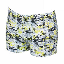 Load image into Gallery viewer, ONLY SIZE 34 - MEN&#39;S CAMOUFLAGE SHORTS - BLACK - OntarioSwimHub
