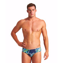 Load image into Gallery viewer, arena-mens-earth-texture-brief-navy-soft-green-multi-004667-760-ontario-swim-hub-3
