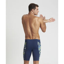 Load image into Gallery viewer,     arena-mens-earth-texture-jammer-navy-green-multi-004653-760-ontario-swim-hub-6
