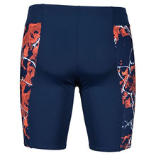 Load image into Gallery viewer, arena-mens-earth-texture-jammer-navy-red-multi-004653-540-ontario-swim-hub-4
