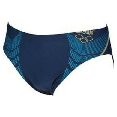 ONLY SIZE 34 - MEN'S ENERGY BRIEF - NAVY - OntarioSwimHub