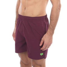 Load image into Gallery viewer, MEN&#39;S FUNDAMENTALS SIDES VENT BOXER SWIM SHORTS - OntarioSwimHub
