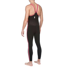 Load image into Gallery viewer, arena-mens-powerskin-r-evo-open-water-full-body-long-leg-closed-back-suit-black-fluo-yellow-27912-503-ontario-swim-hub-6

