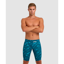 Load image into Gallery viewer, arena-mens-powerskin-st-next-eco-jammer-limited-edition-sea-blue-006351-101-ontario-swim-hub-1
