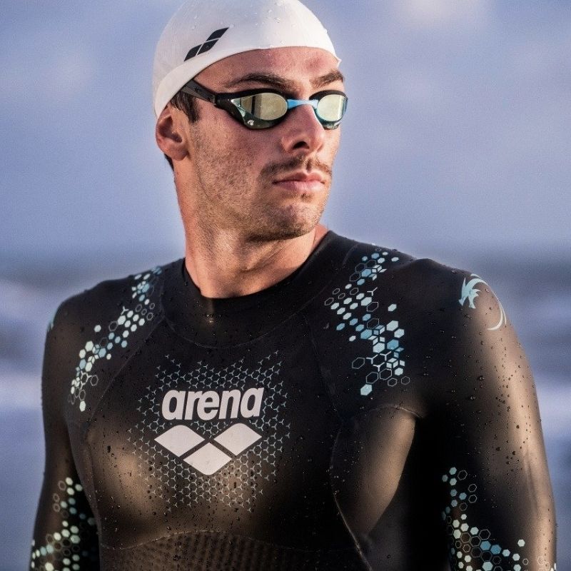 Arena Storm Wetsuit Herren - Neoprenanzug Coral Blue XL