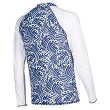 Load image into Gallery viewer, MEN&#39;S LONG SLEEVE ALLOVER RASH VEST - OntarioSwimHub
