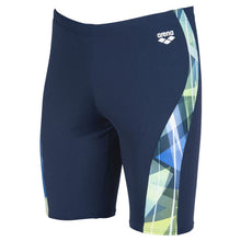Load image into Gallery viewer,     arena-mens-shading-prism-jammer-navy-multi-002866-700-ontario-swim-hub-1
