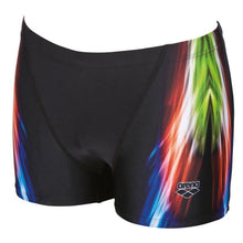 Load image into Gallery viewer, ONLY SIZE 34 - MEN&#39;S SHINNING SHORTS - BLACK - OntarioSwimHub
