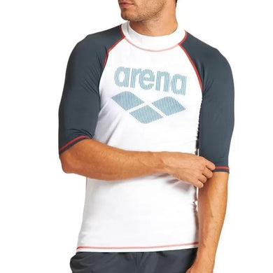 MEN'S SHORT SLEEVE RASH VEST - OntarioSwimHub