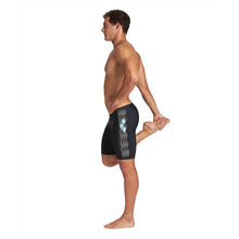 Load image into Gallery viewer,     arena-mens-smooth-waves-mid-jammer-black-004088-500-ontario-swim-hub-5
