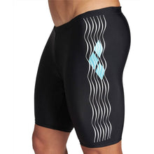 Load image into Gallery viewer, arena-mens-smooth-waves-mid-jammer-black-004088-500-ontario-swim-hub-6
