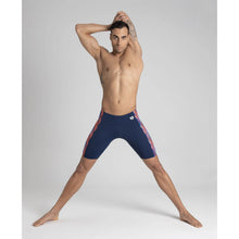 Load image into Gallery viewer,     arena-mens-speed-stripes-jammer-navy-multi-red-003453-704-ontario-swim-hub-4
