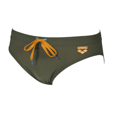 ONLY SIZE 34 - MEN'S SUNFADED BRIEF - ARMY - OntarioSwimHub