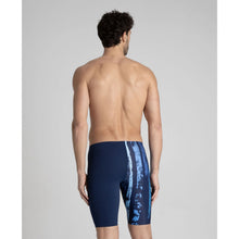 Load image into Gallery viewer,     arena-mens-team-painted-stripes-jammer-navy-multi-turquoise-003752-700-ontario-swim-hub-4
