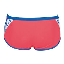 Load image into Gallery viewer, ONLY SIZE 34 - MEN&#39;S TEAM STRIPE LOW WAIST SHORTS - FLUO RED - OntarioSwimHub
