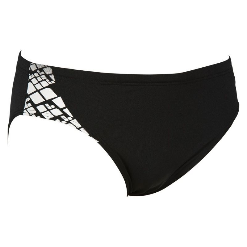 ONLY SIZE 34 - MEN'S WASHY BRIEF - BLACK - OntarioSwimHub