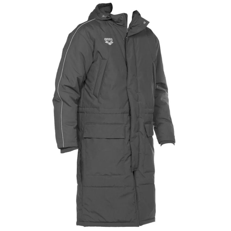ARENA UNISEX TEAM PARKA - ASPHALT – OntarioSwimHub