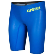 Load image into Gallery viewer, arena Race Suit for Men in Blue - Men’s Powerskin Carbon Air2 Jammer front left
