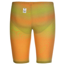 Load image into Gallery viewer, arena Race Suit for Men in Yellow &amp; Orange - Men’s Powerskin Carbon Air2 Jammer back
