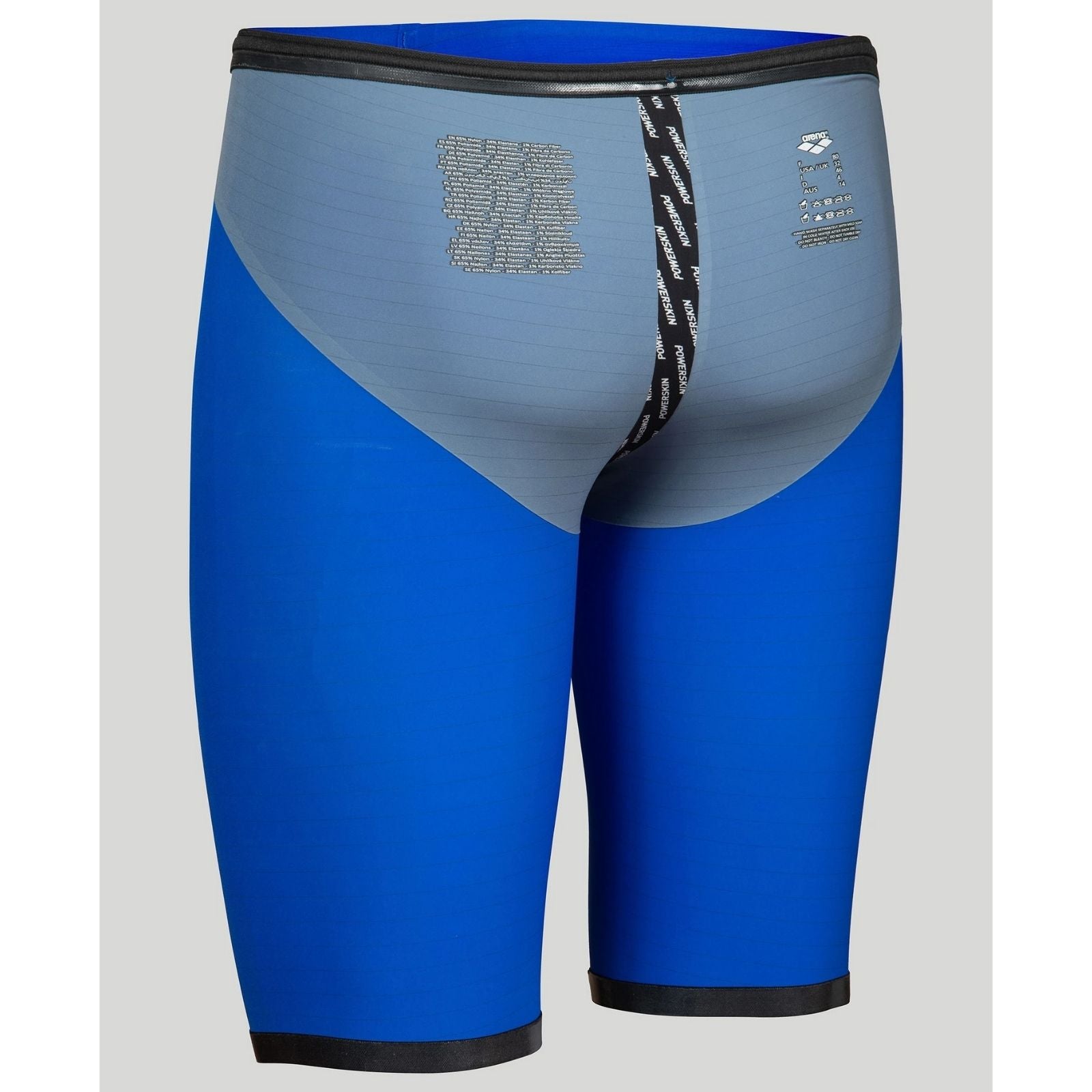 ARENA POWERSK IN CARBON AIR2 JSSマーク付き Arena Men's Powerskin Carbon Air2 Jammer Tech Suit Swimsuit