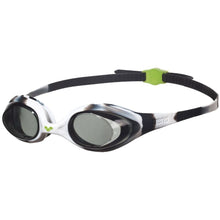 Load image into Gallery viewer, arena-spider-jr-goggles-black-white-clear-92338-14-ontario-swim-hub-1
