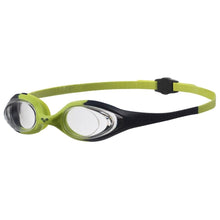 Load image into Gallery viewer, arena-spider-jr-goggles-navy-clear-citronella-92338-71-ontario-swim-hub-1
